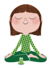 Calme et attentif comme une grenouille, le célèbre livre de méditation pour enfants